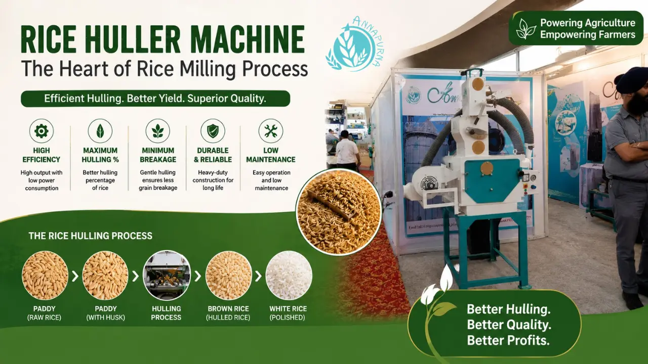 You are currently viewing What is a Rice Huller Machine? Know Everything About Rice Husker