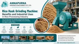 Read more about the article Rice Husk Grinding Machine: Benefits and Industrial Uses in Rice Processing Industry